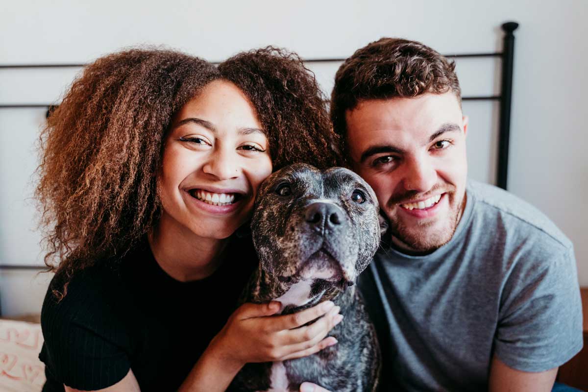 couple-with-dog canine care, veterinary hospital, Waynesboro PA